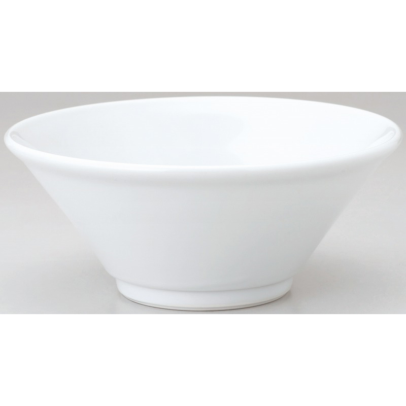 白中華 新切立22cm丼 （名入れ対応・オリジナル丼制作）【10-160-8】