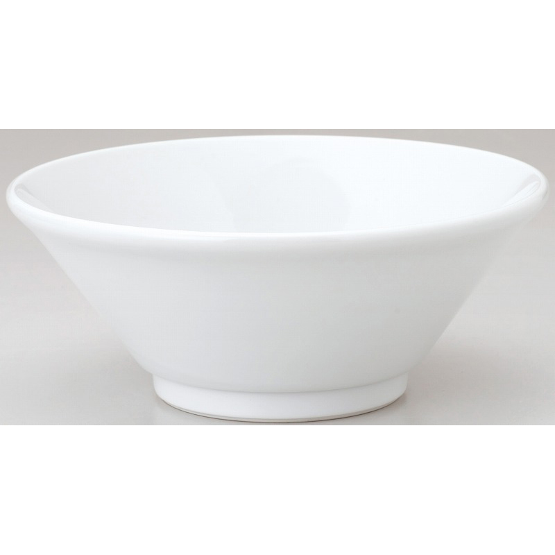 白中華 新切立21cm丼 （名入れ対応・オリジナルどんぶり製作）【10-160-9】