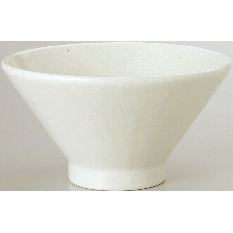 和風中華 高台16cm深丼 粉引 （名入れ対応・オリジナルどんぶり作成）【10-230-6】